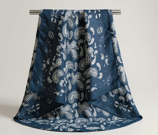 The Azure Elegance Scarf